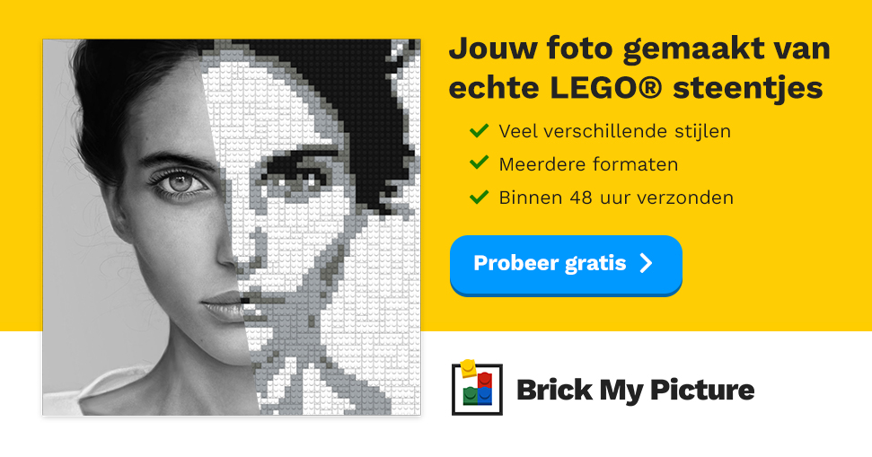 Brick-A-Pic : transformer une photo en tableau Lego